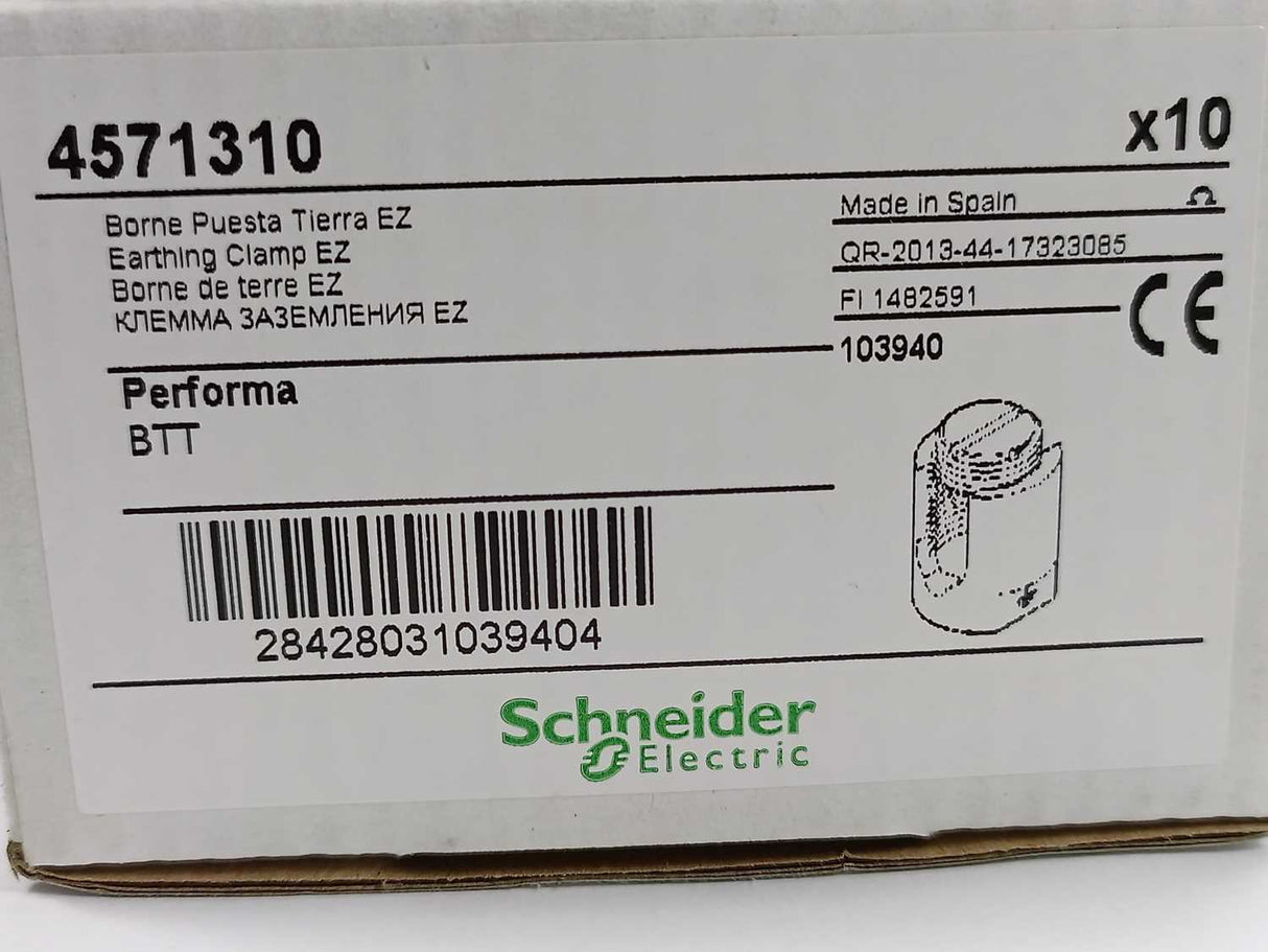 Schneider Electric 4571310 Performa earthing clamp 18 Pcs.