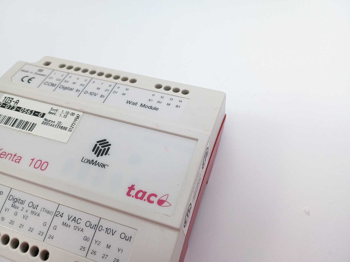 t.a.c/Schneider electric 007305610 103-A TAC Xenta 100 Controller