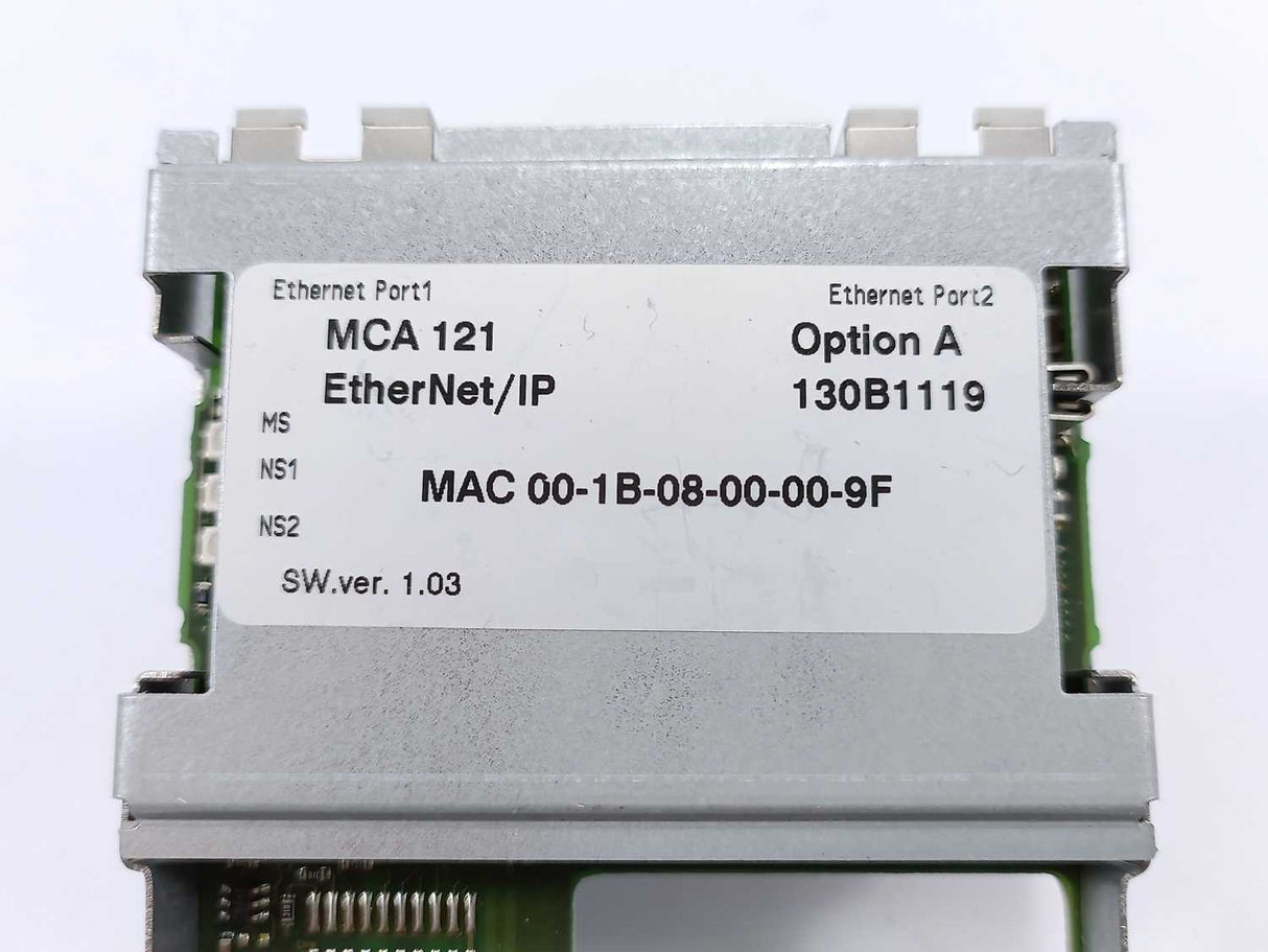 Danfoss 130B1119 VLT EtherNet/IP MCA 121 SW. Ver. 1.03