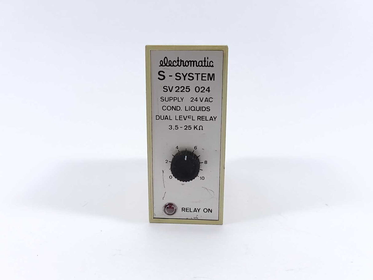 Electromatic SV225024 COND. LIQUIDS DUAL LEVEL RELAY
