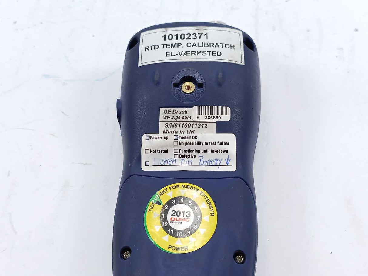GE Druck DPI 802 Pressure Indicator and Loop Calibrator