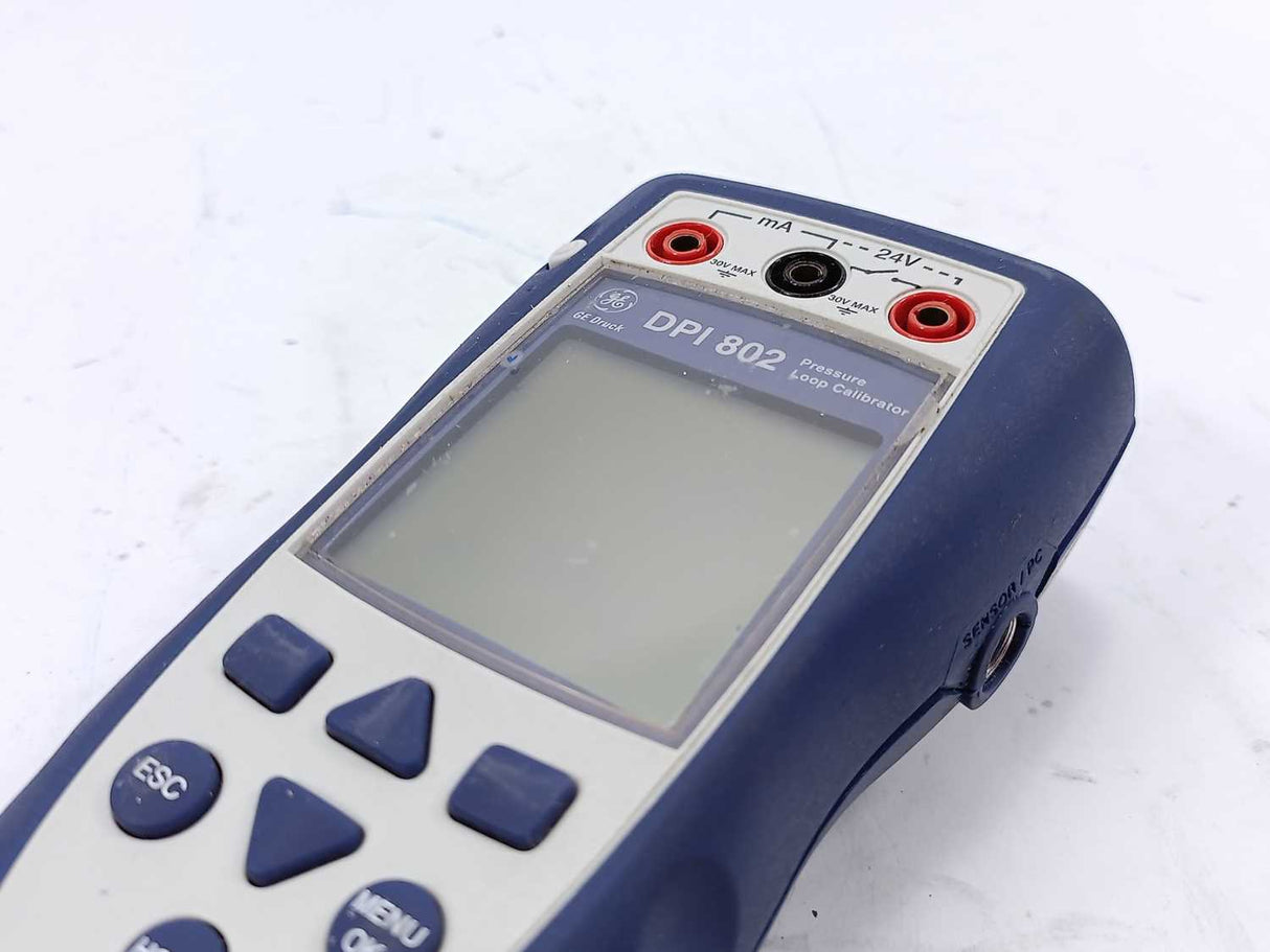 GE Druck DPI 802 Pressure Indicator and Loop Calibrator
