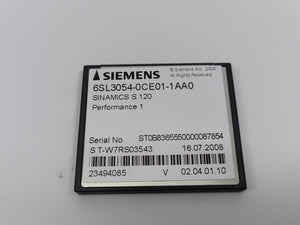 Siemens 6SL3054-0CE01-1AA0 SINAMICS S 120 CompactFlash