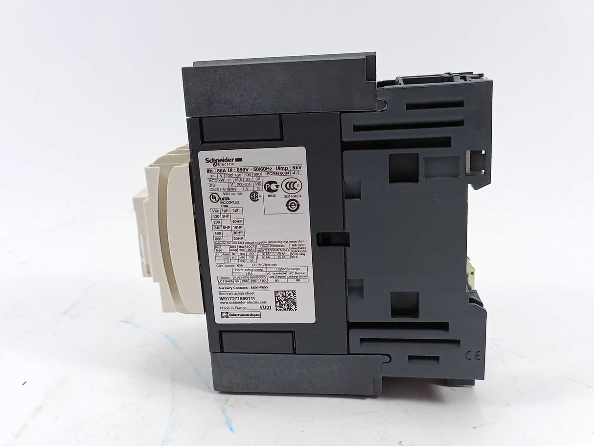 Schneider Electric LC1D40ABD Contactor