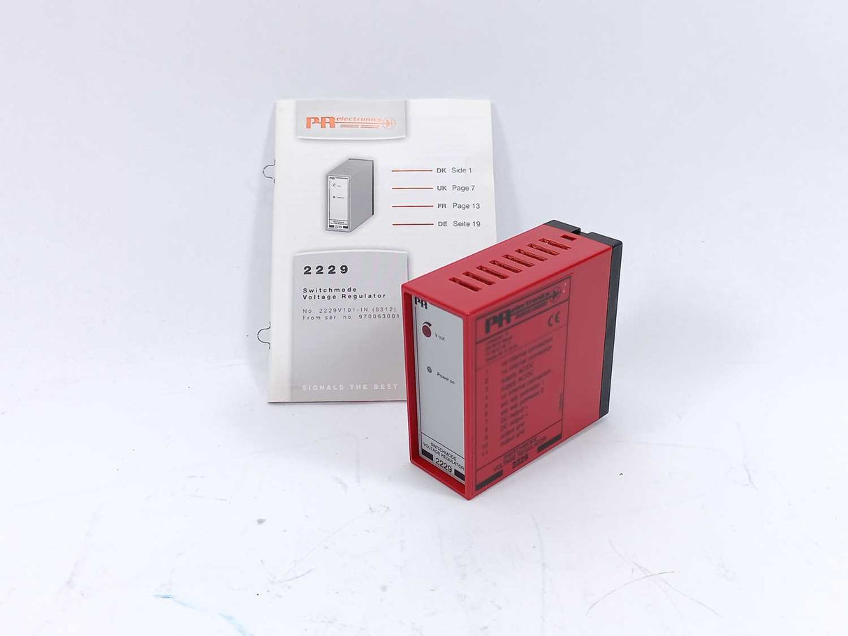 PR Electronics 2229 A0 Switchmode voltage regulator 2229