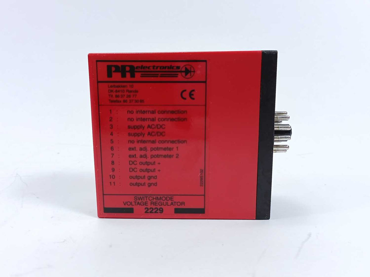 PR Electronics 2229 A0 Switchmode voltage regulator 2229