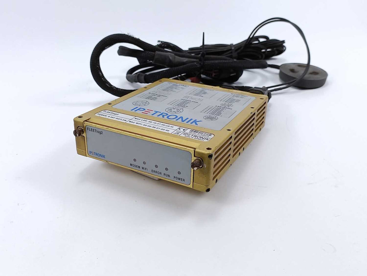 Ipetronik FLEETlog2 Compact data logger for fleet management w/ Cables