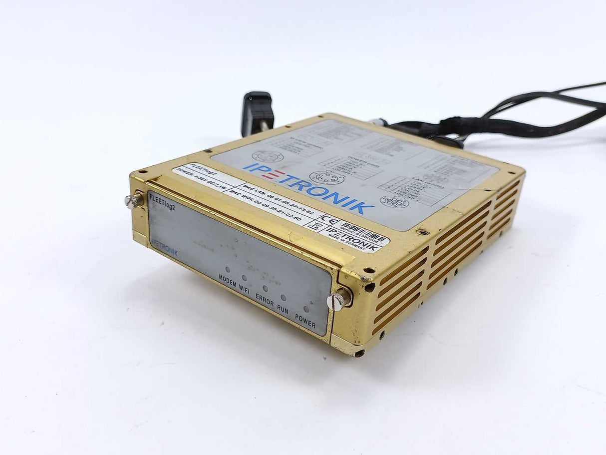 Ipetronik FLEETlog2 Compact data logger for fleet management w/ Cables
