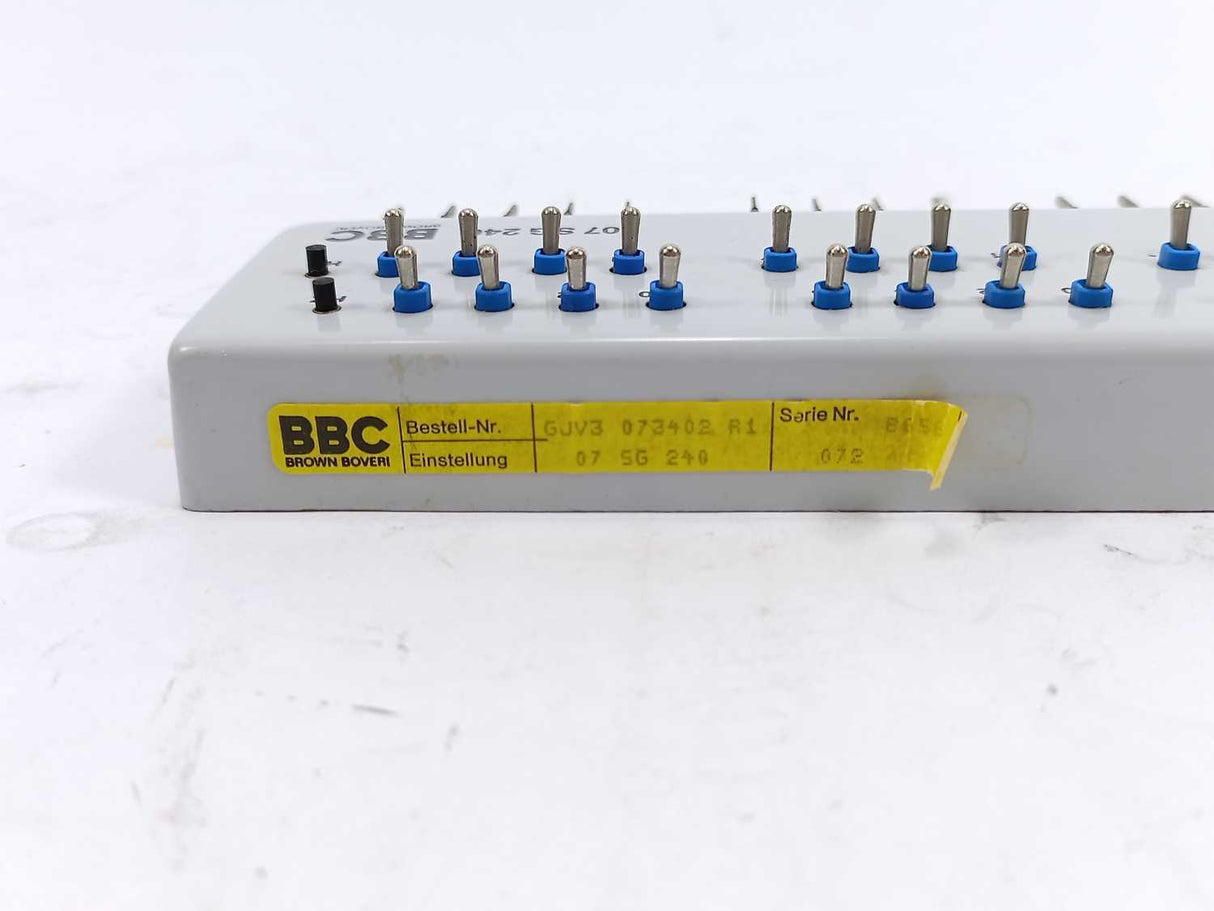 BBC Brown Boveri 07 SG 240 GJV3 073402 R1