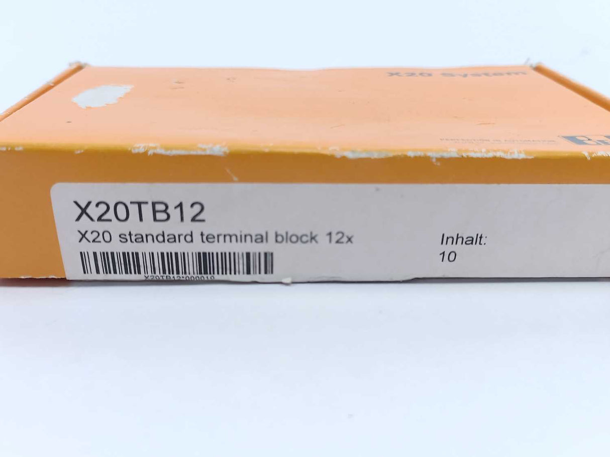 B&R X20TB12 Terminal Block 10 pcs.