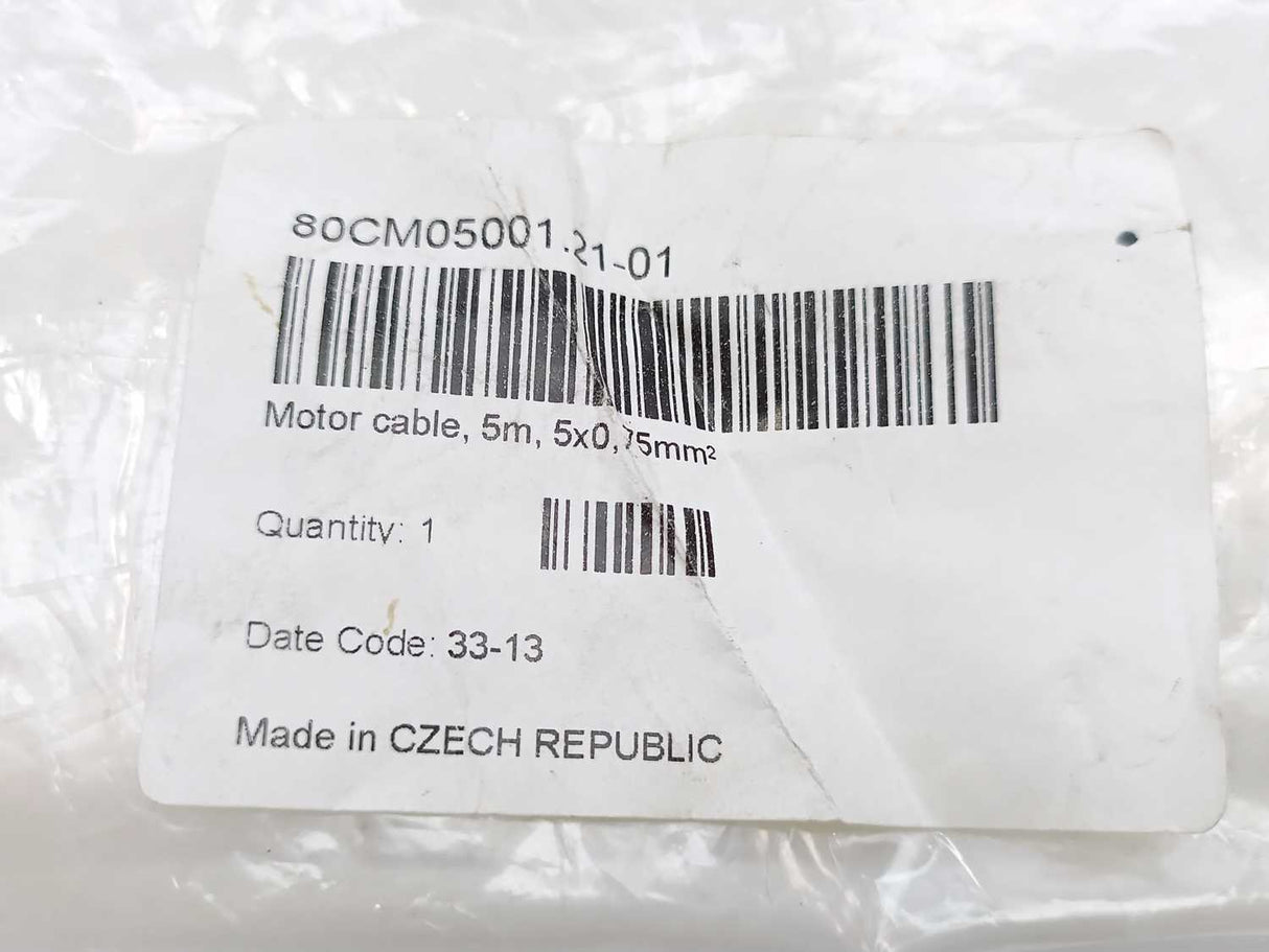 B&R 80CM05001.21-01 Motor Cable 5m