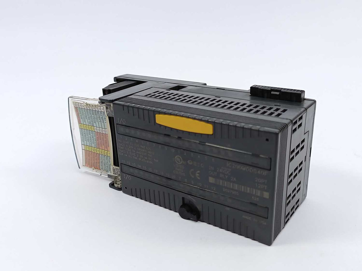 GE Fanuc IC200MDD840F Discrete Mixed Module w/ IC200CHS022G Compact I/O Carrier