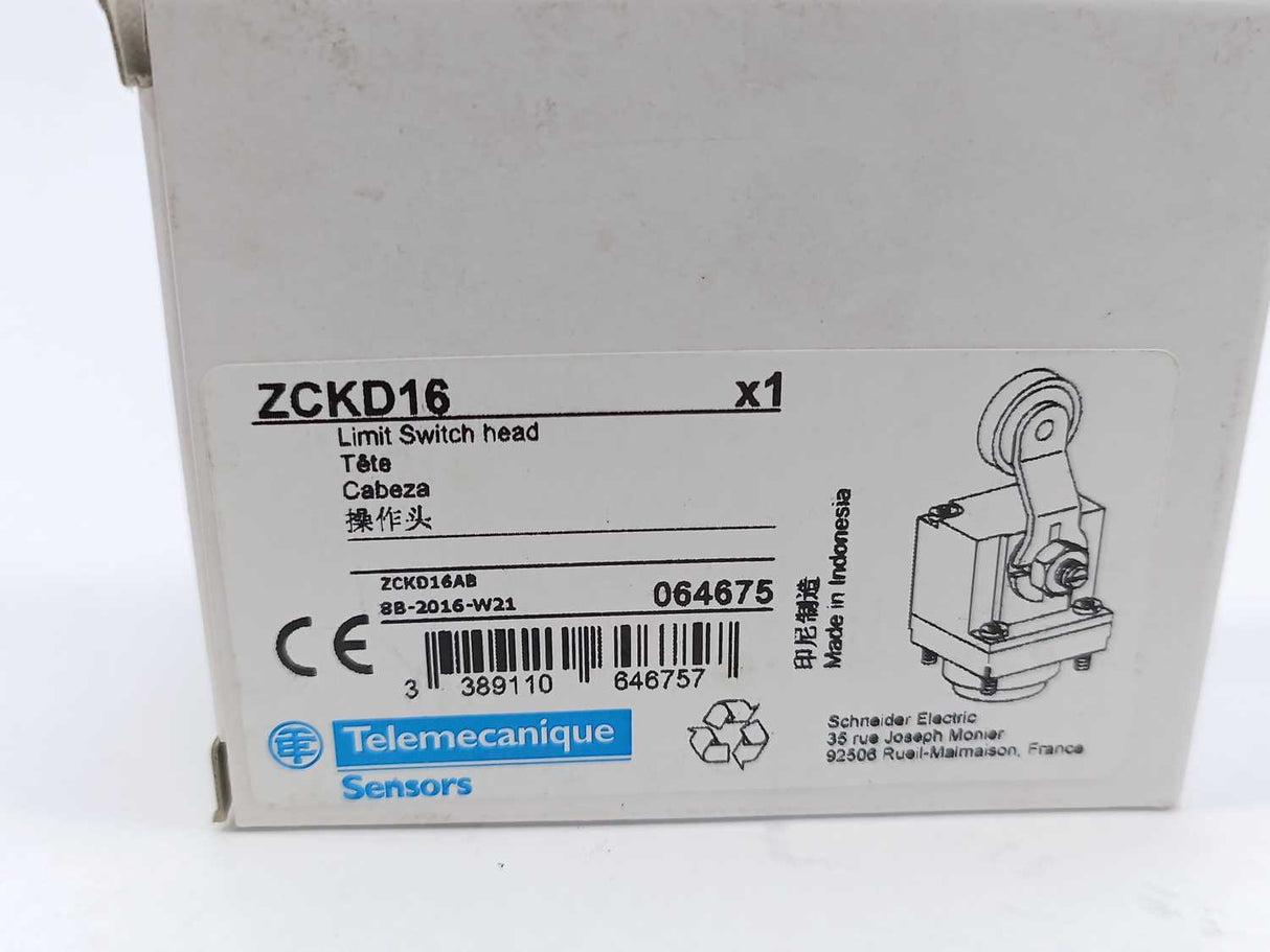 TELEMECANIQUE ZCK-D16 Limit Switch Head