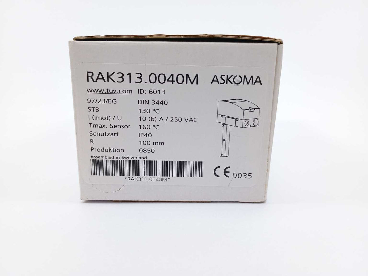 ASKOMA RAK313.0040M Temperature Monitor TS120