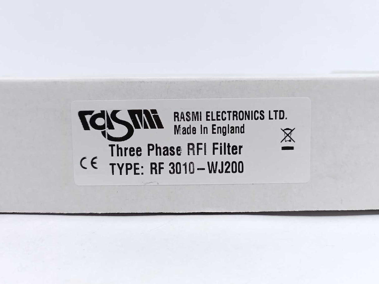RASMI ELECTRONICS LTD RF3010-WJ200 Three Phase RFI Filter