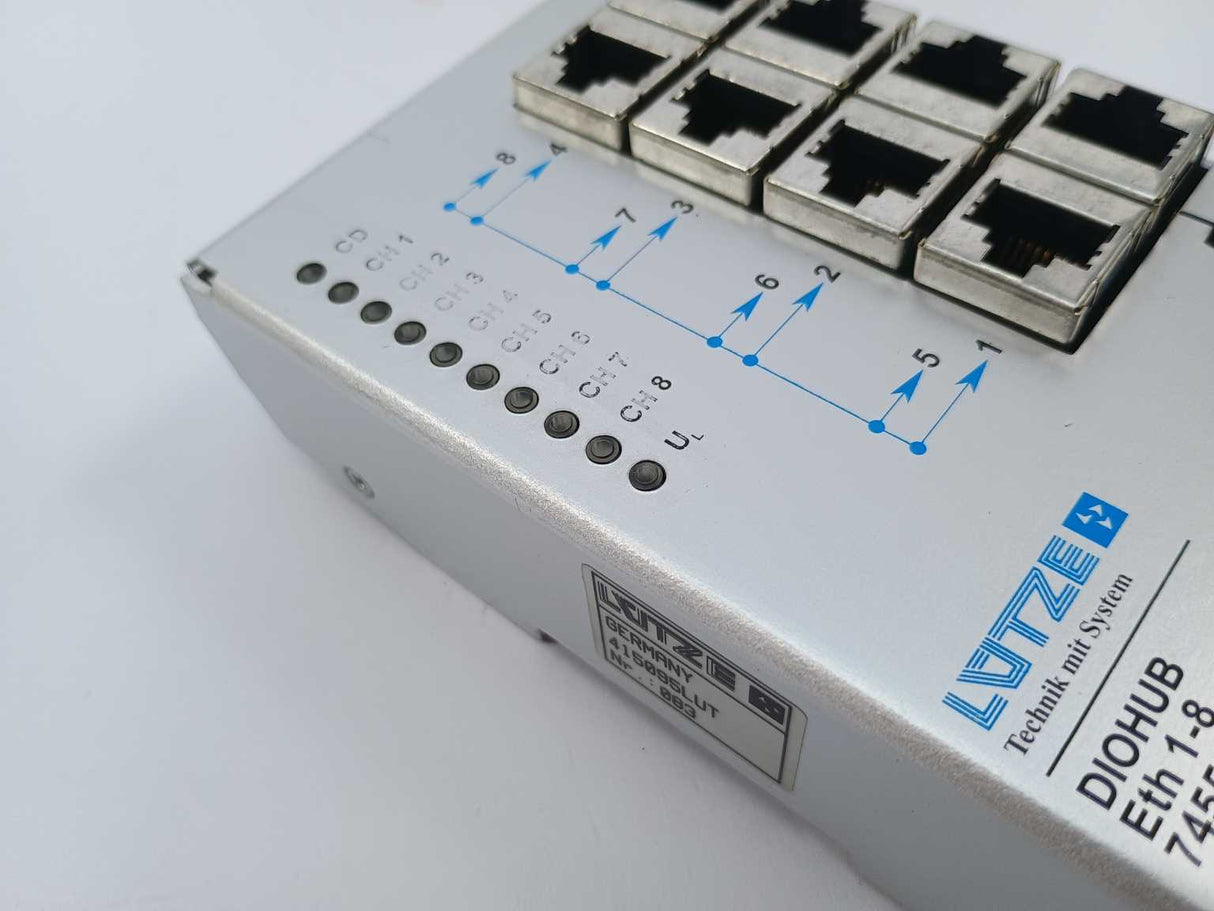 Lutze 745567 DIOHUB Eth 1-8