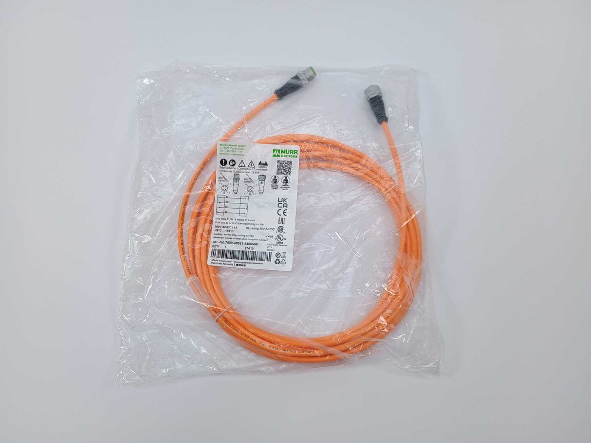 MURR Elektronik 7000-40021-8460500 Connectors wth cable