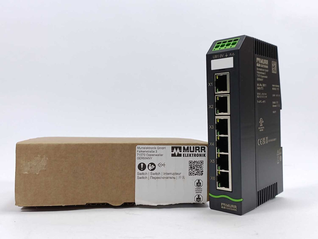 MURR Elektronik 58811 Xelity 6TX Ethernet Switch