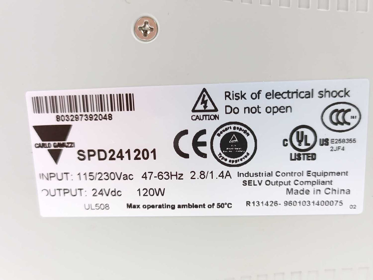 Carlo Gavazzi SPD241201 AC/DC Converter 24V 120W
