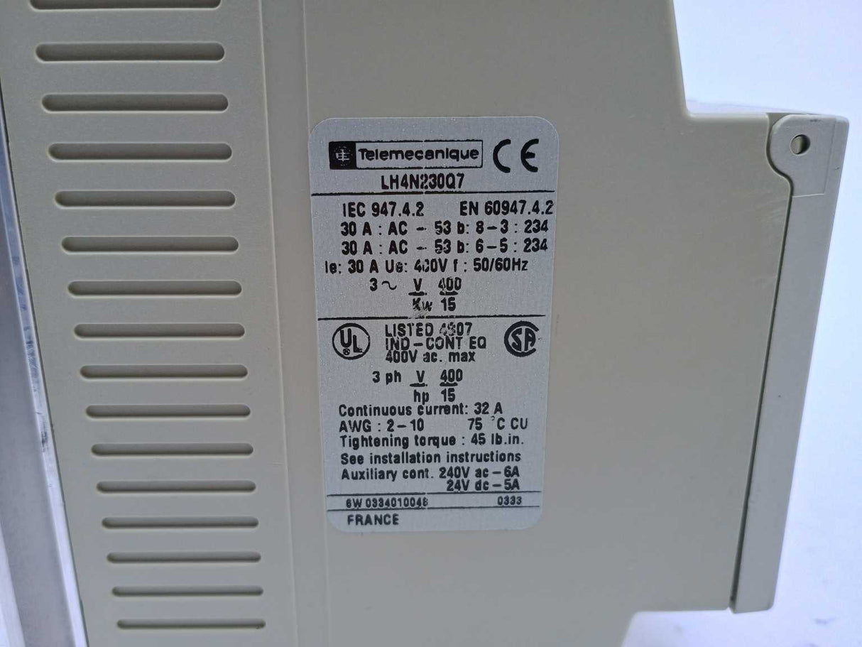 TELEMECANIQUE LH4N230Q7 Soft Starter