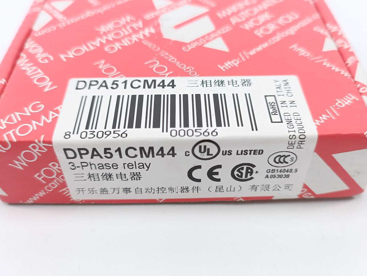 Carlo Gavazzi DPA51CM44 3-Phase Monitoring Relay