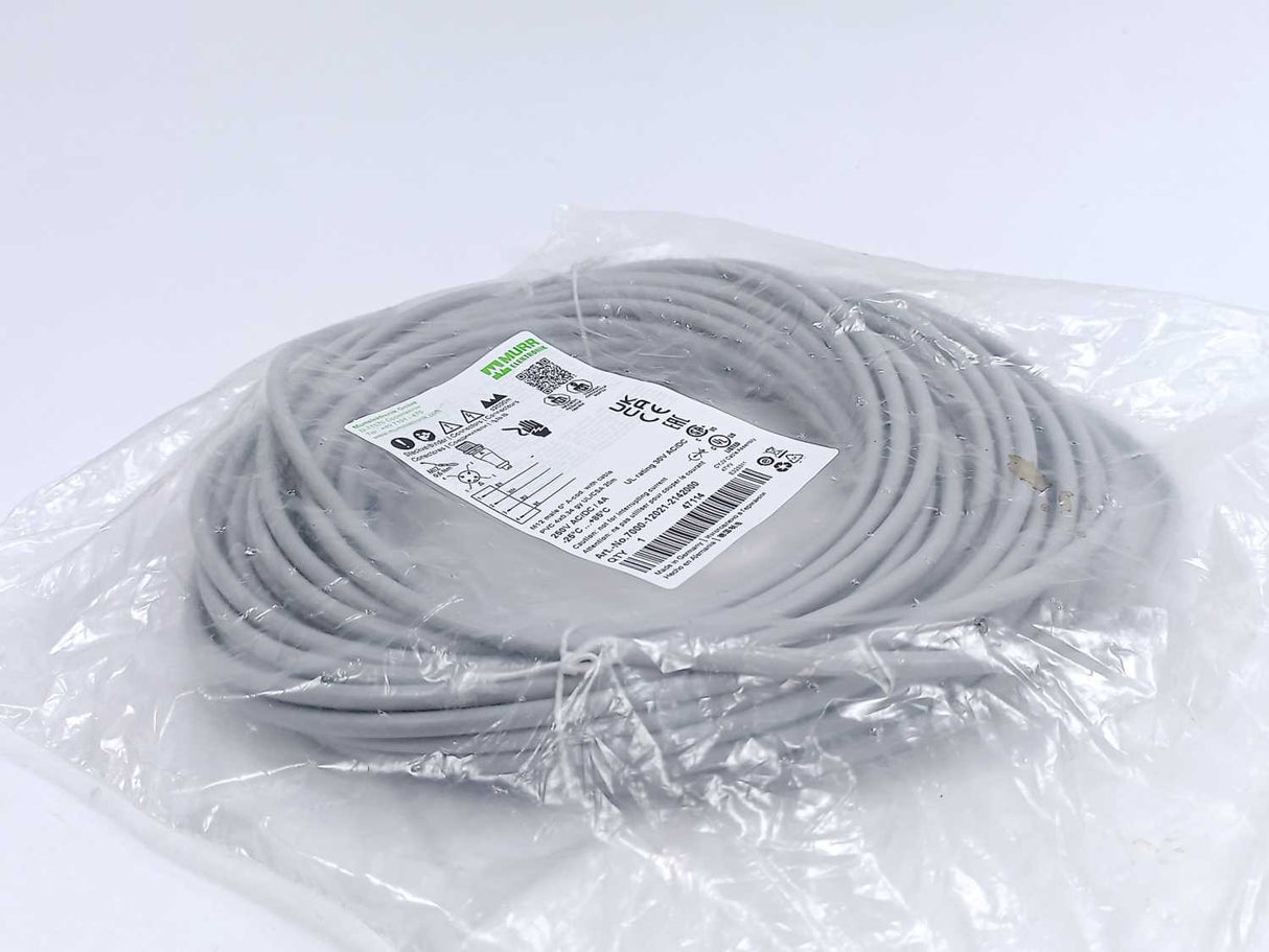 MURR Elektronik 7000-12021-2142000 M12 male 0° A-cod. with cable 20M