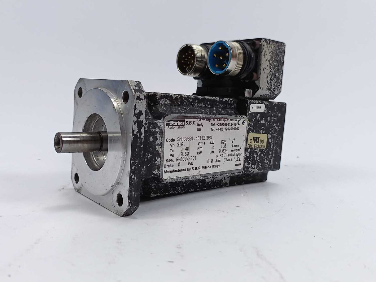 Parker Automation SMH60601.45112IB64 LOW INERTIA SERVO MOTORS