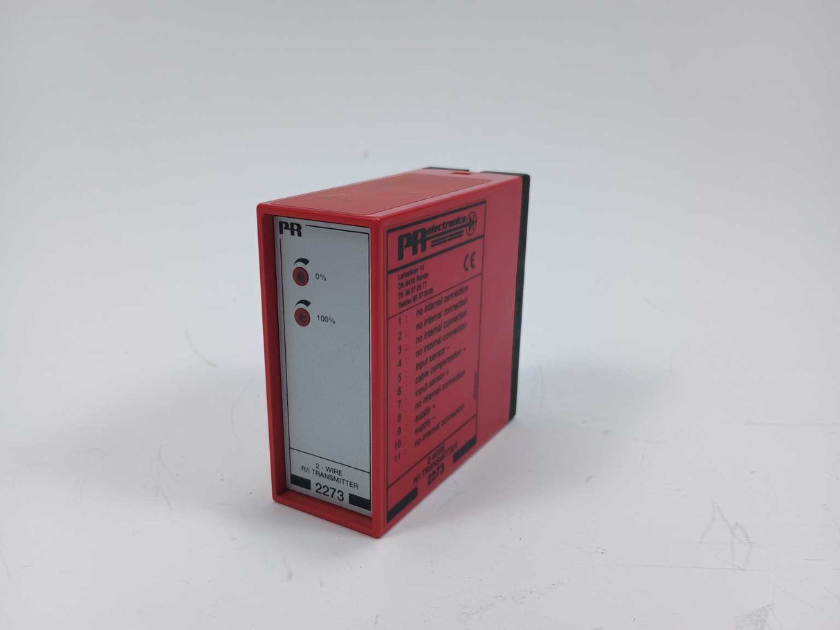 PR Electronics 2273L2 906476, 2-wire R/I Transmitter