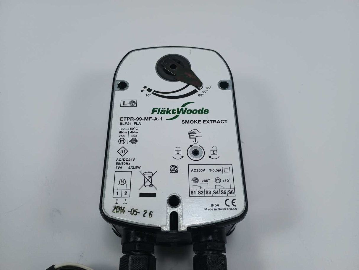 Fläkt Woods ETPR-99-MF-A-1 BLF24 FLA Smoke extract