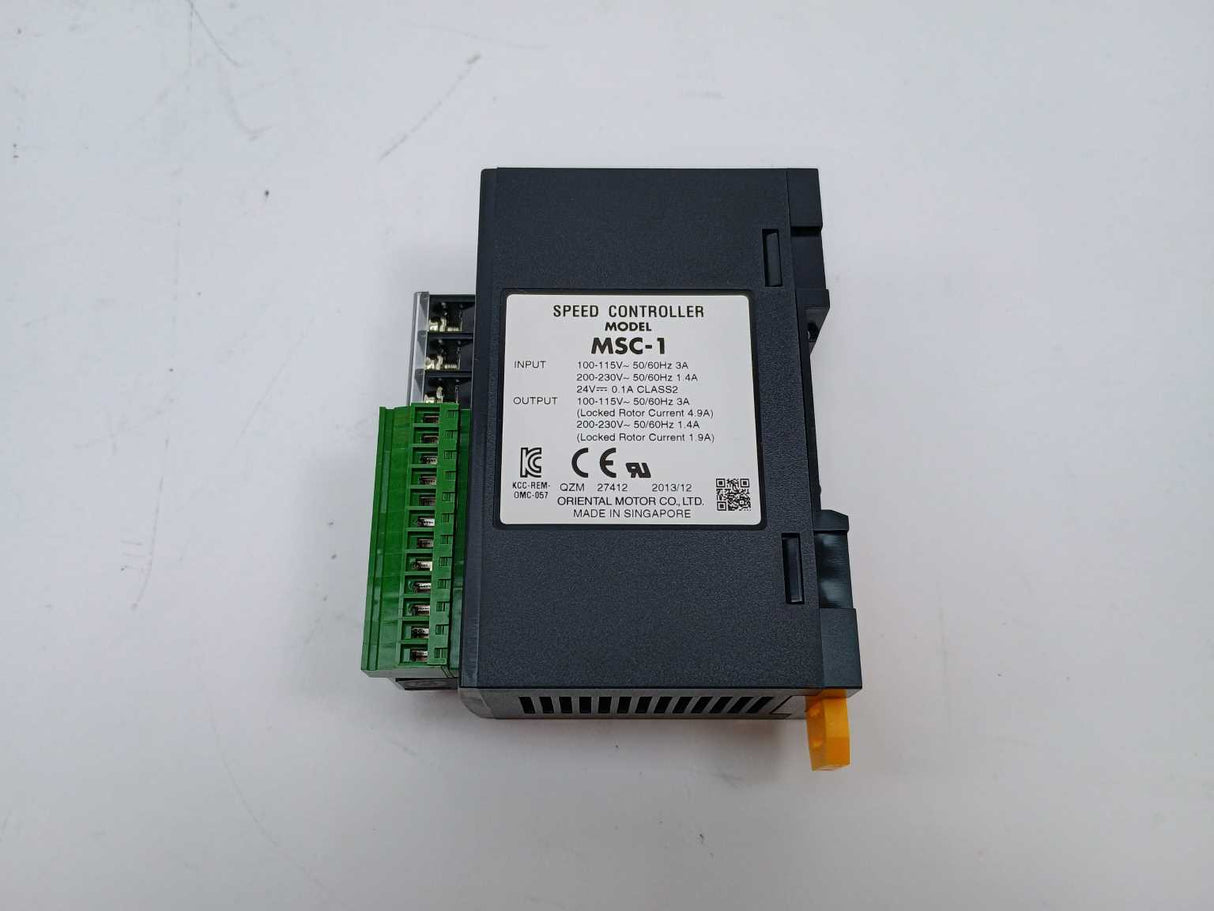 Oriental Motor MSC-1 Speed controller