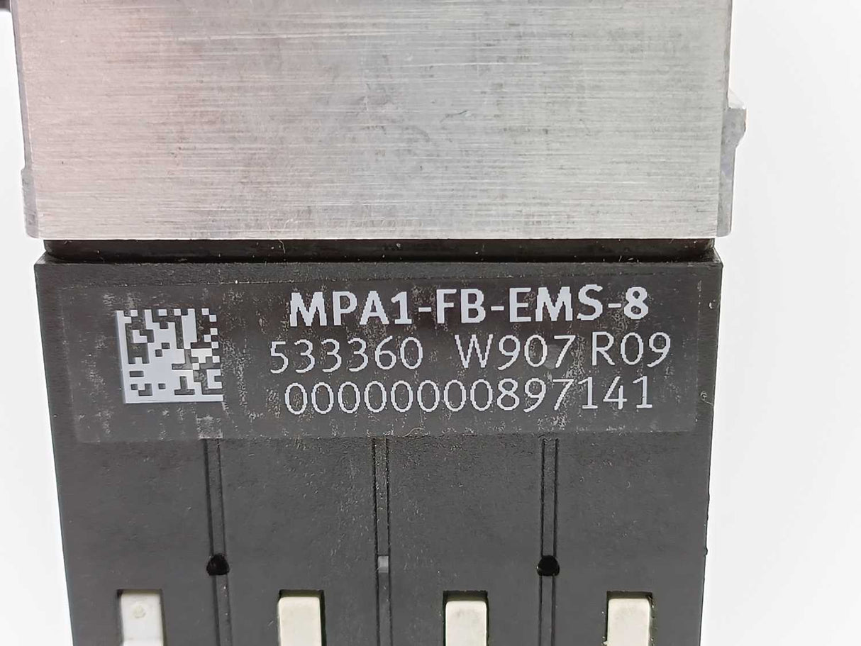 Festo 533360 MPA1-FB-EMS-8 with 533343, 534415, 533352, 533344