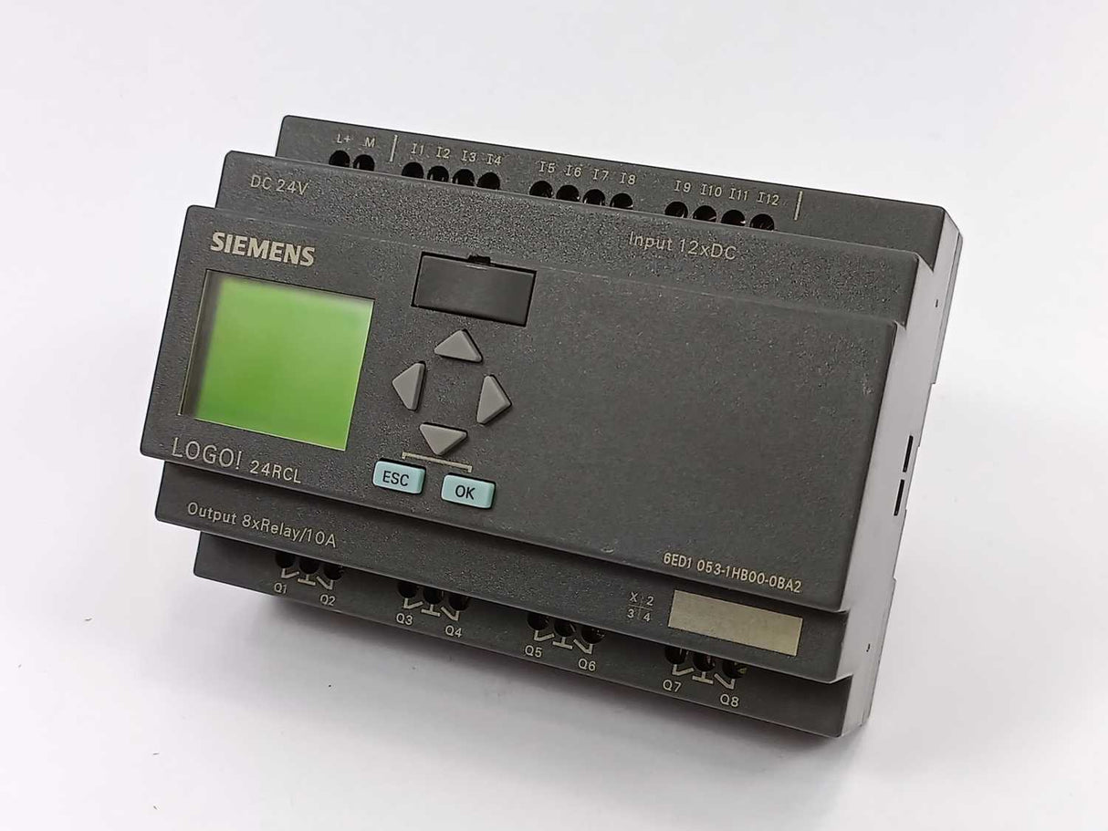 Siemens 6ED1053-1HB00-0BA2 Logic Mod., Displ PU/I/O