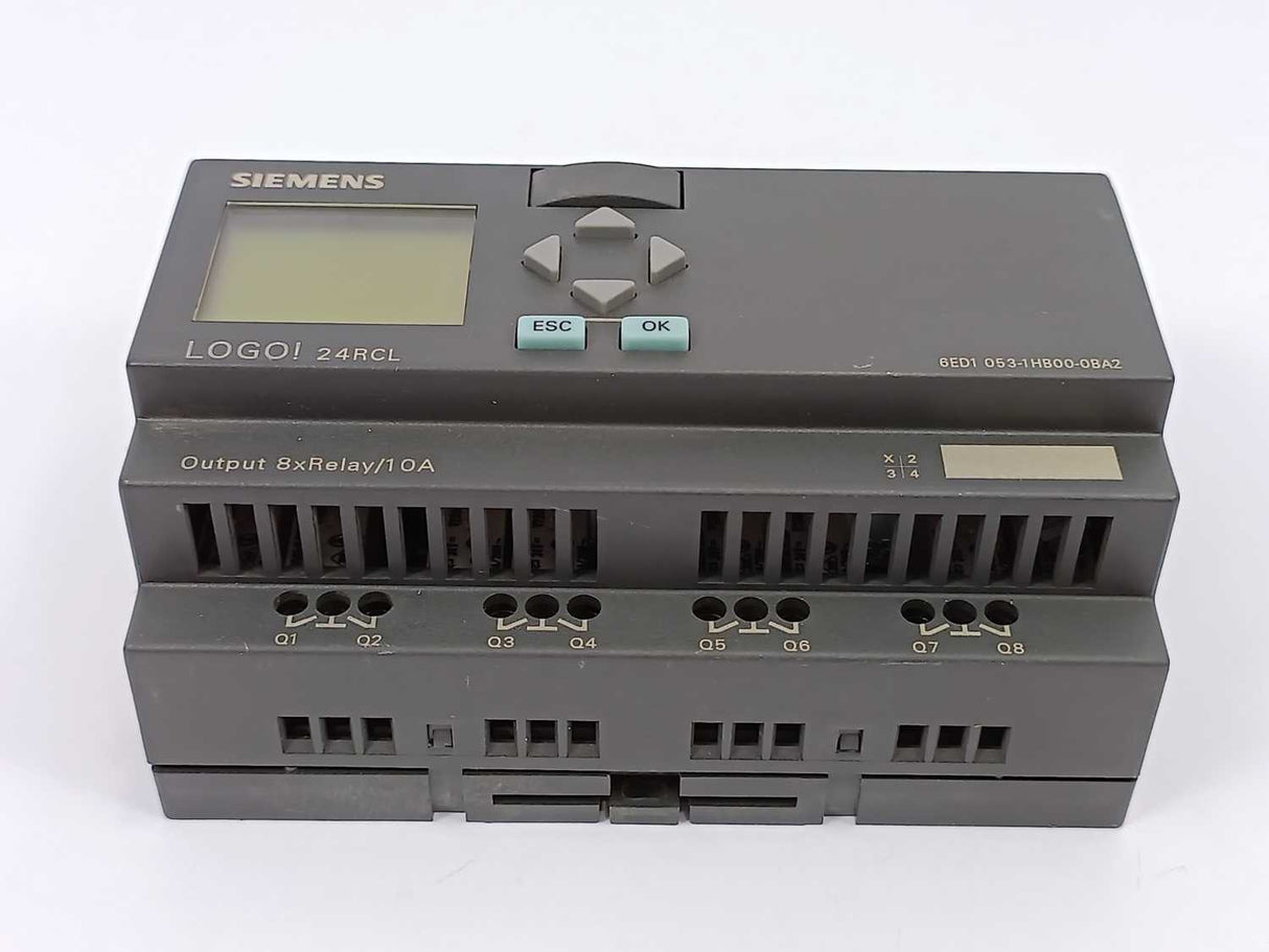 Siemens 6ED1053-1HB00-0BA2 Logic Mod., Displ PU/I/O