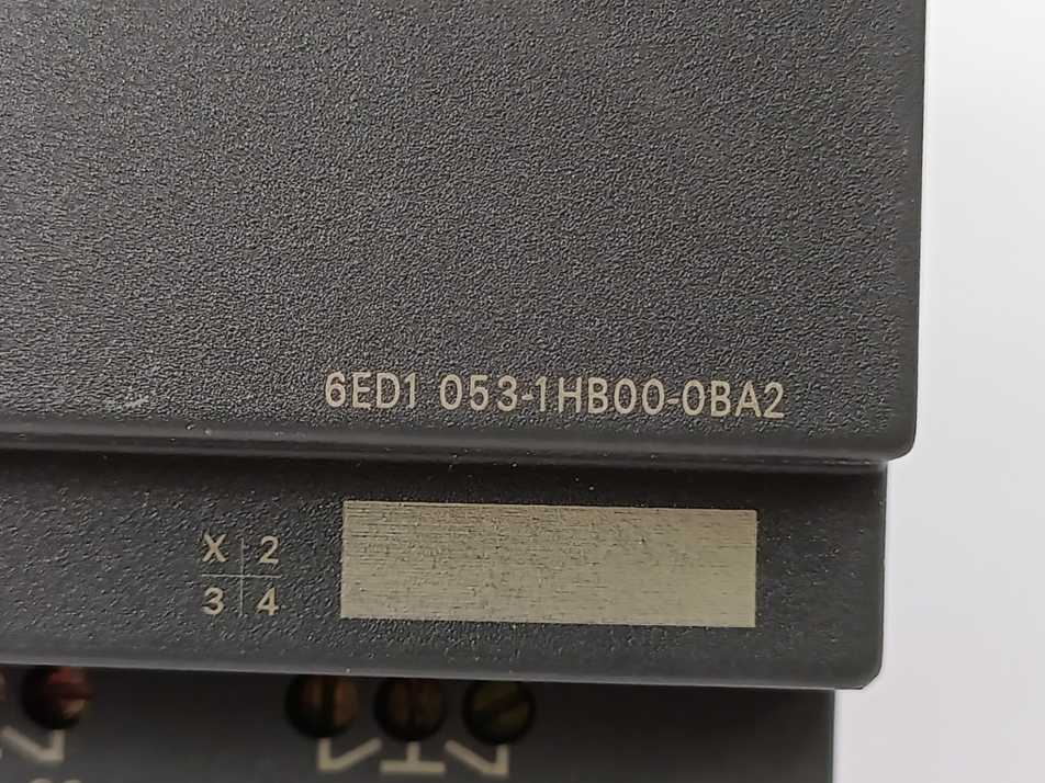 Siemens 6ED1053-1HB00-0BA2 Logic Mod., Displ PU/I/O