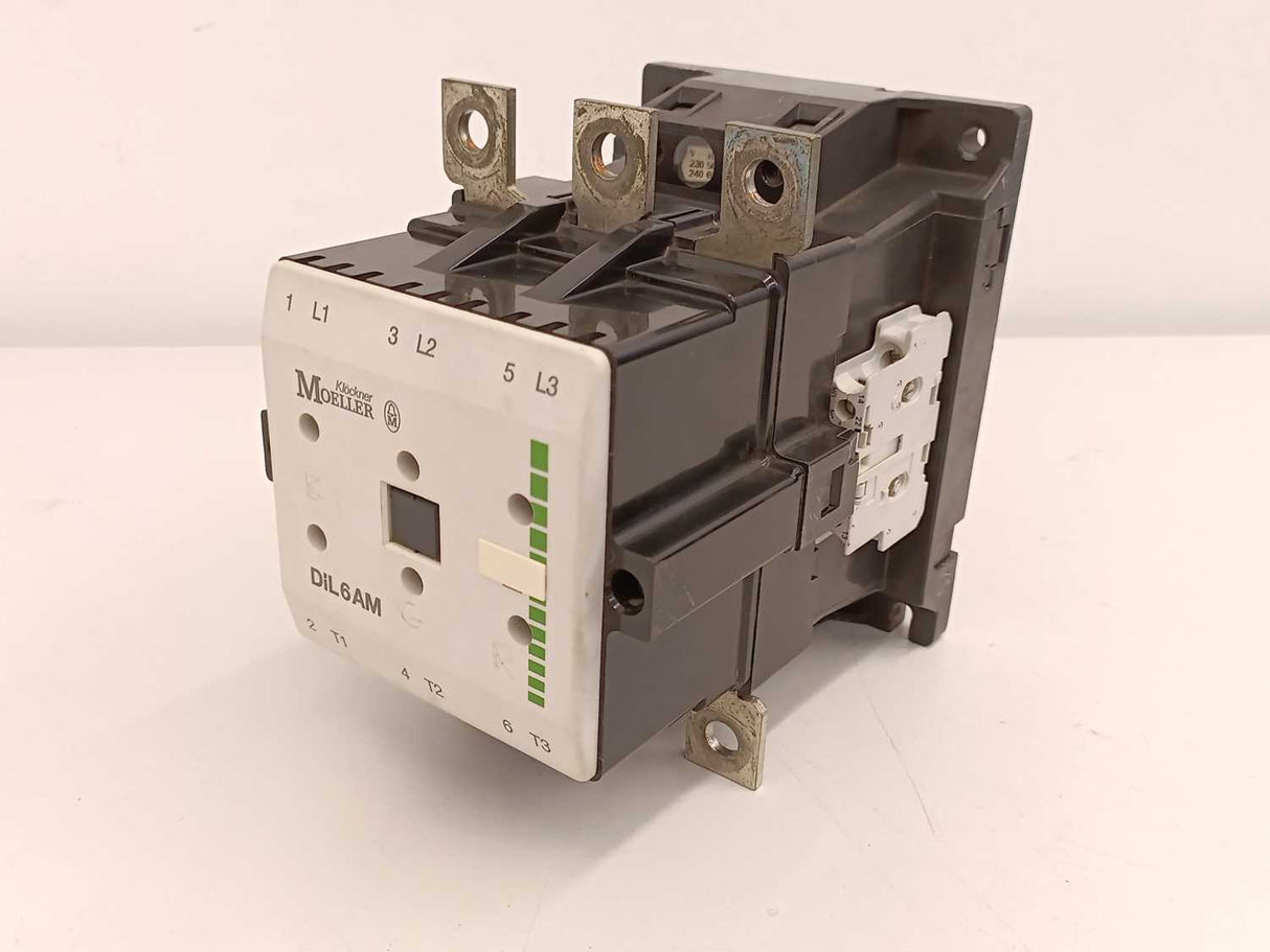 Klöckner Moeller DIL6AM Contactor w/ 230V 50Hz/240V 60Hz Coil