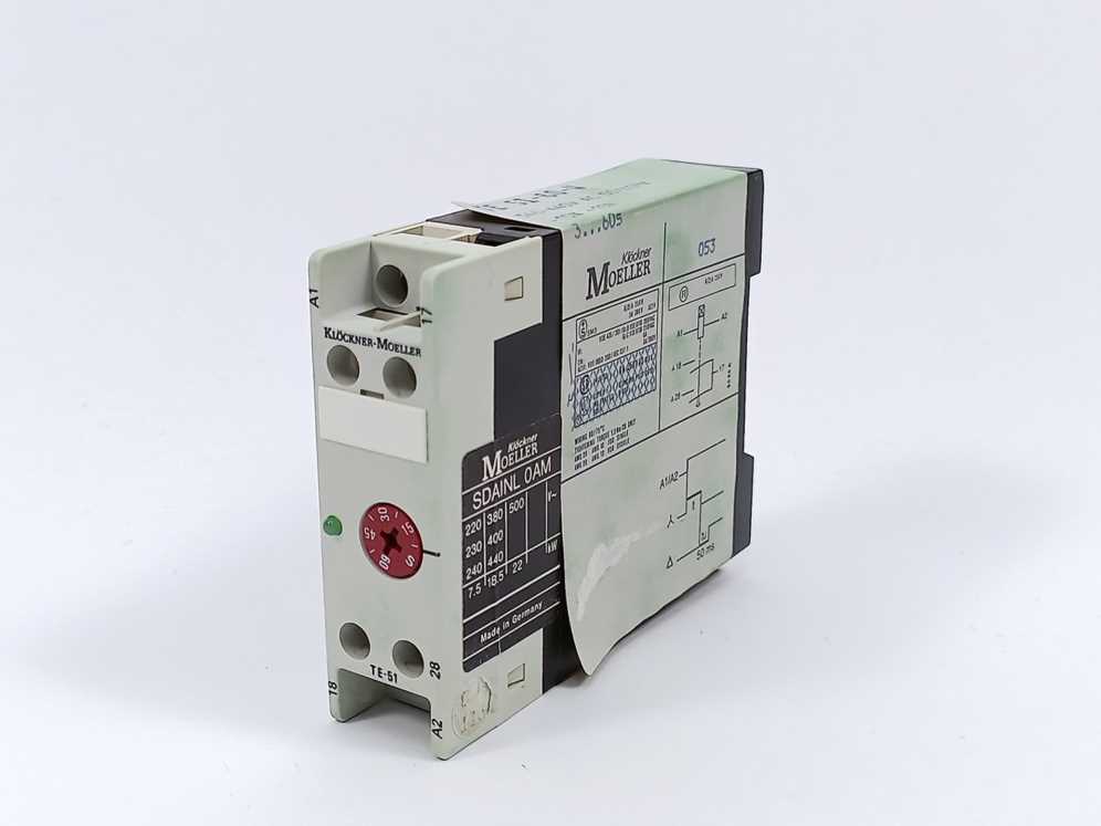 Klockner Moeller TE51-60-W SDAINL 0AM 346-440V AC 50/60Hz -15% +10% 3...60s