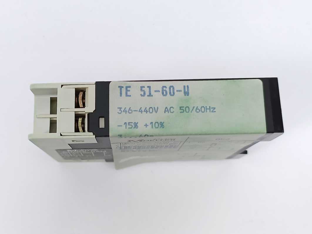 Klockner Moeller TE51-60-W SDAINL 0AM 346-440V AC 50/60Hz -15% +10% 3...60s