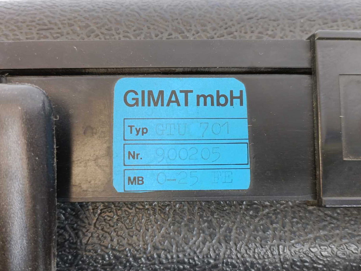 GIMAT GTU 701 Accessories case for Turbidity Transmitter w. 900205