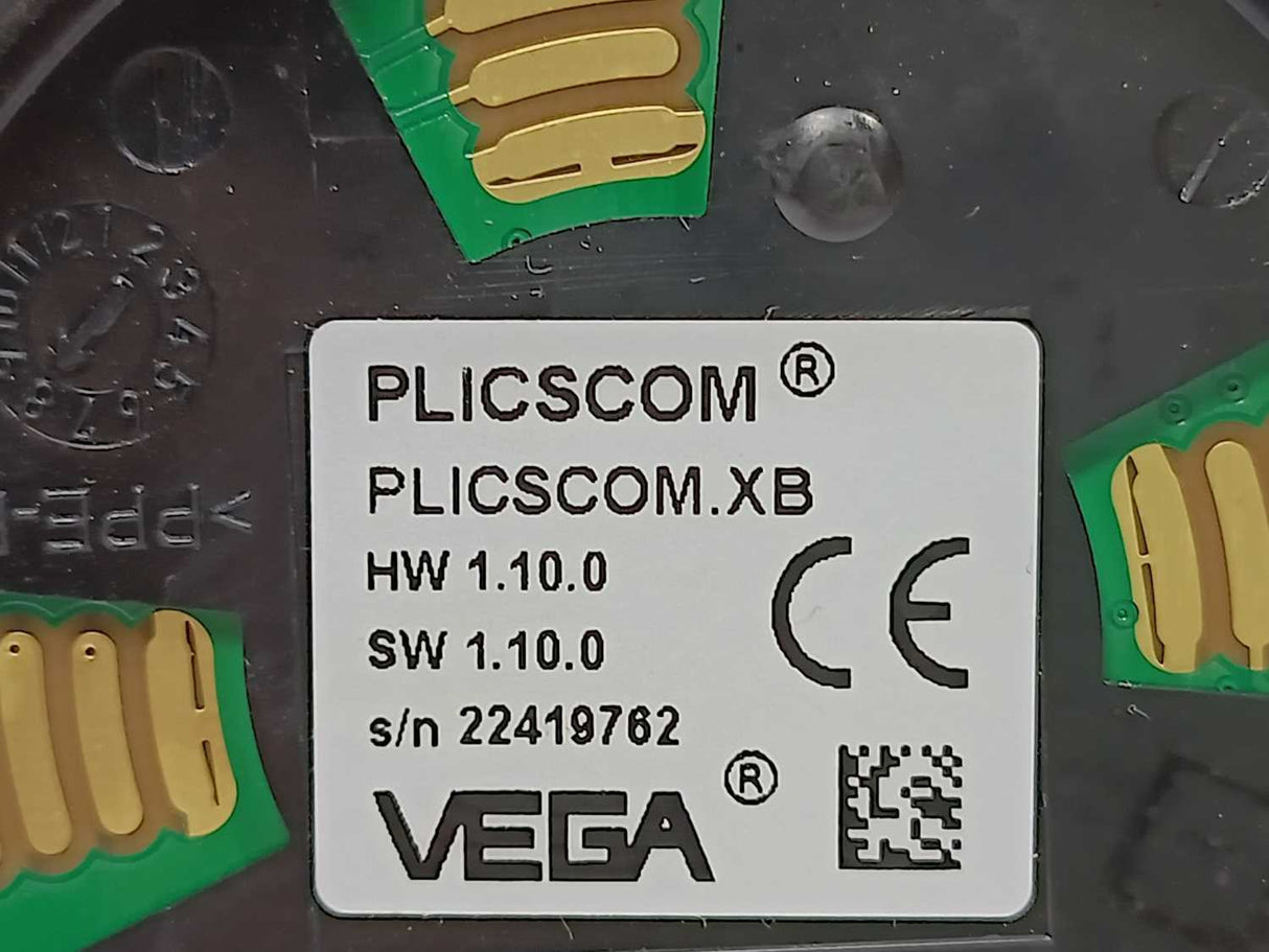 Vega PLICSCOM.XB DISPLAY MODULE, still protection foil on.