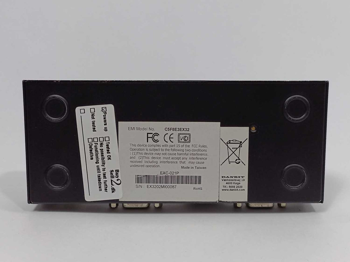 Rextron EXC-021P KVM EXTENDER C5F8E3EX32 Remote Computer Unit