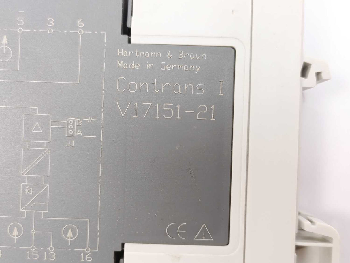 Hartmann & Braun AG V17151-21 Contrans I with V 17111-11