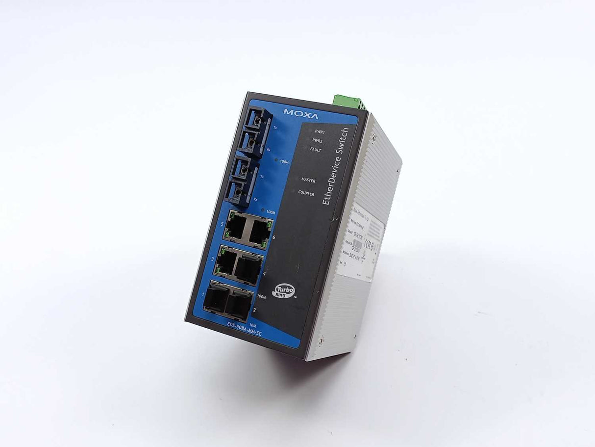 Moxa EDS-508A-MM-SC EtherDevice Switch, Layer 2 Managed Switch