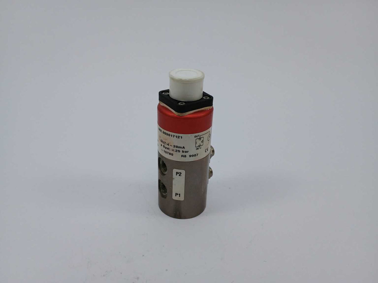 Huba Control 692.903017121 Pressure transmitter IN: 11-33VDC 0-+0,25bar