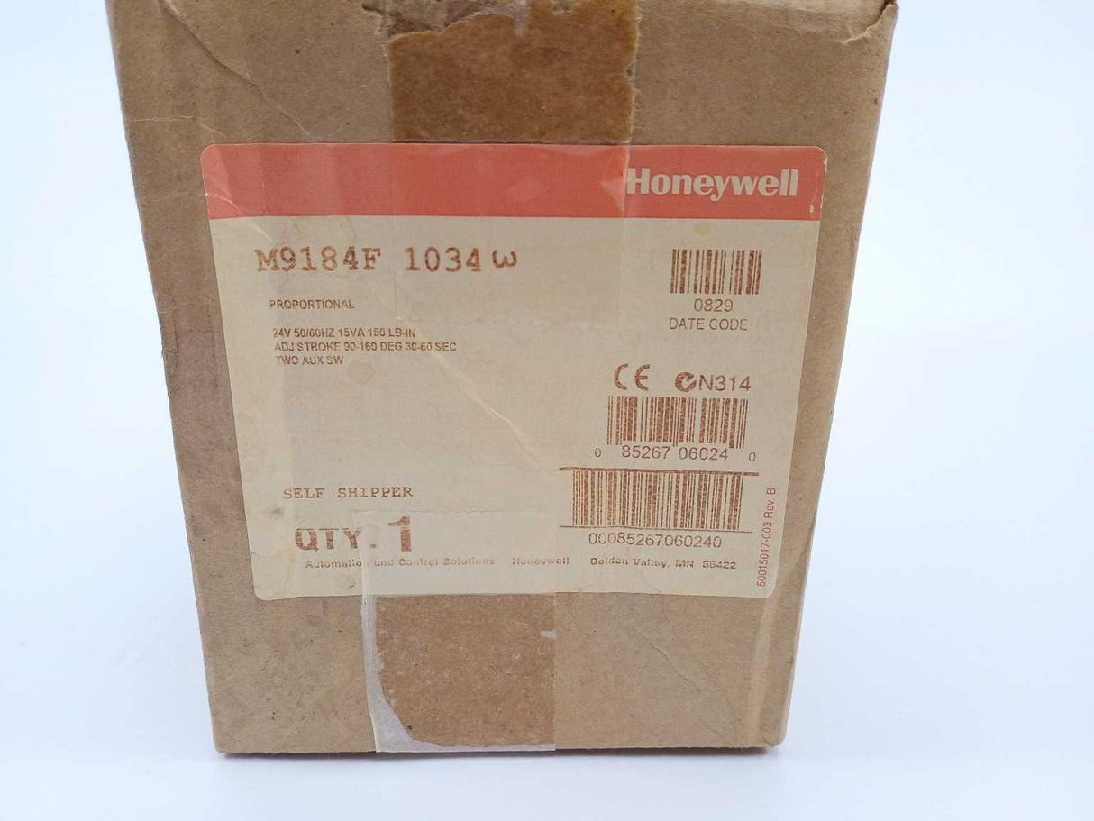 Honeywell M9184F1034 SERIES 90 MODUTROL IV MOTOR
