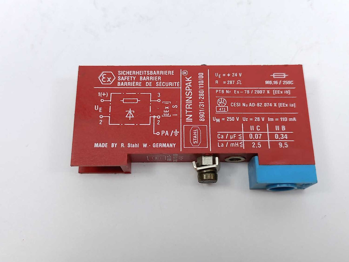 Stahl 8901/31-280/110/00 Safety Barrier