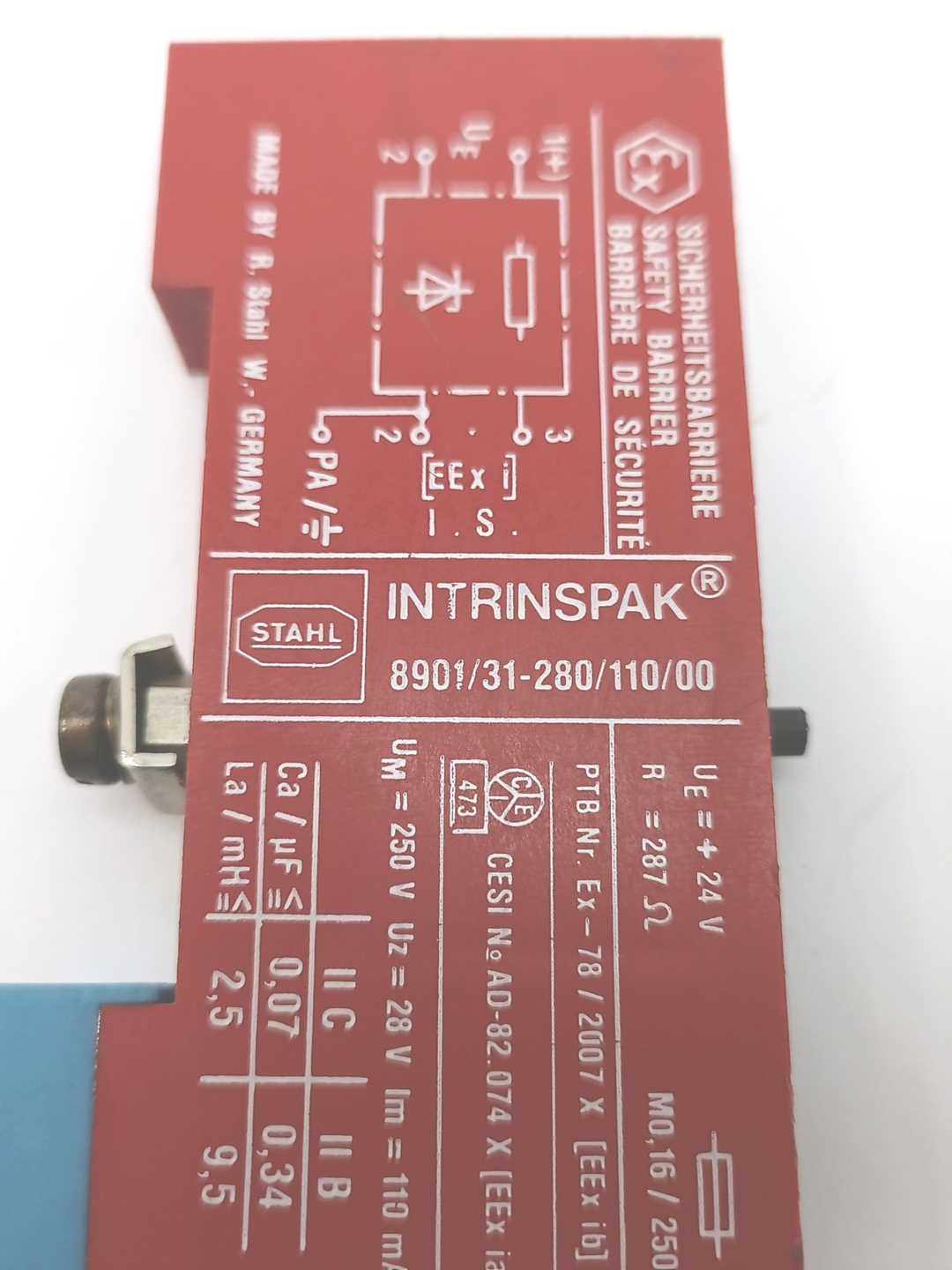 Stahl 8901/31-280/110/00 Safety Barrier