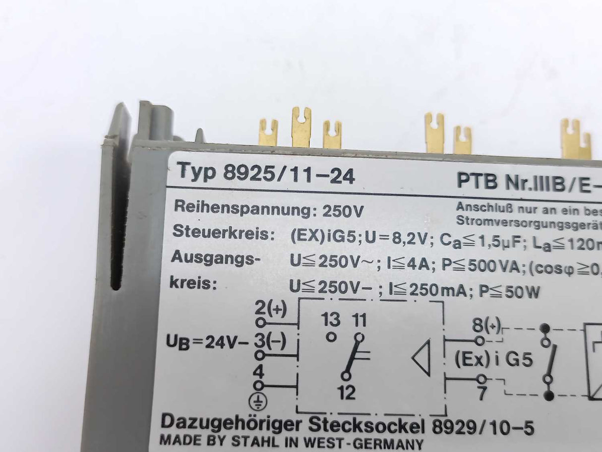 Stahl 8925/11-24 Safety Barrier