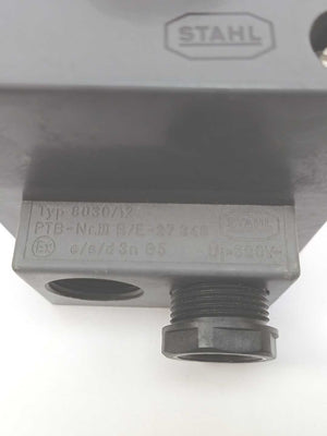 Stahl 8030/12 Installation Switch