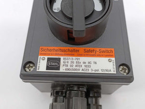 Stahl 8537/2-701-7000 Safety-Switch