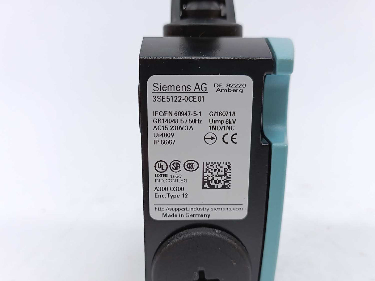 Siemens 3SE5122-0CE01 Position Switch